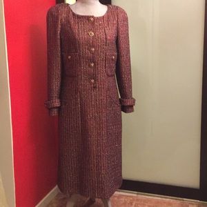 New Chanel tweed dress